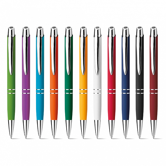 Шариковая ручка MARIETA SOFT с логотипом в Балашихе заказать по выгодной цене в кибермаркете AvroraStore