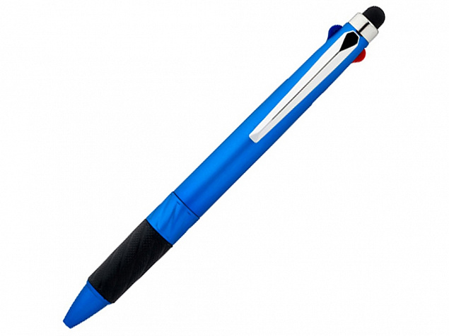 Ручка-стилус шариковая Burnie, синий с логотипом в Балашихе заказать по выгодной цене в кибермаркете AvroraStore