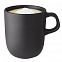 Чашка Nordic Kitchen, малая, черная с логотипом в Балашихе заказать по выгодной цене в кибермаркете AvroraStore