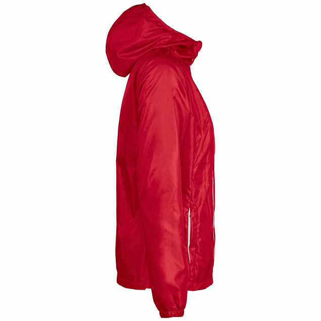 Ветровка женская FASTPLANT красная с логотипом в Балашихе заказать по выгодной цене в кибермаркете AvroraStore