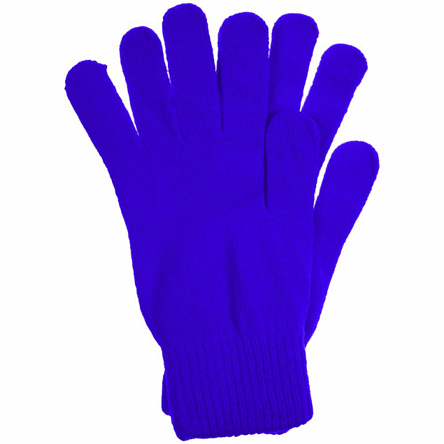 Перчатки Urban Flow, ярко-синие с логотипом в Балашихе заказать по выгодной цене в кибермаркете AvroraStore