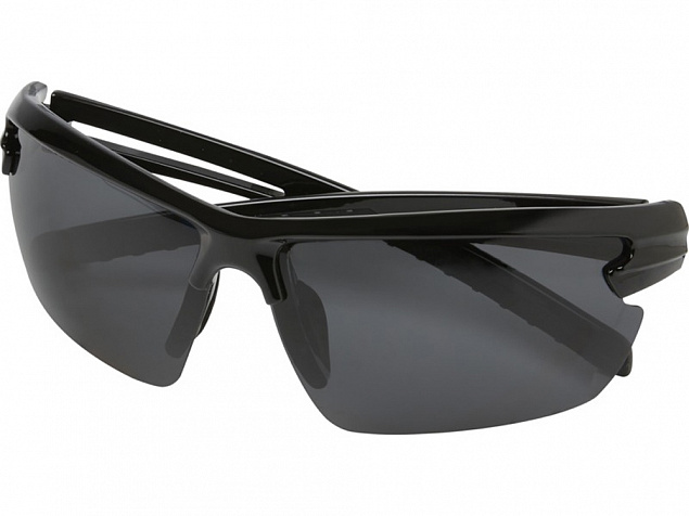 Поляризованные спортивные солнцезащитные очки Mönch в оправе из переработанного PET-пластика, черный с логотипом в Балашихе заказать по выгодной цене в кибермаркете AvroraStore