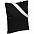 Холщовая сумка BrighTone, черная с ярко-синими ручками с логотипом в Балашихе заказать по выгодной цене в кибермаркете AvroraStore