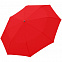 Зонт складной Fiber Magic, красный с логотипом в Балашихе заказать по выгодной цене в кибермаркете AvroraStore