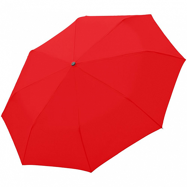Зонт складной Fiber Magic, красный с логотипом в Балашихе заказать по выгодной цене в кибермаркете AvroraStore