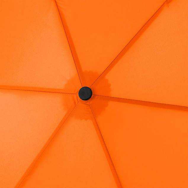 Зонт складной Zero 99, оранжевый с логотипом в Балашихе заказать по выгодной цене в кибермаркете AvroraStore