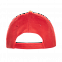 Бейсболка 10P Красный с логотипом в Балашихе заказать по выгодной цене в кибермаркете AvroraStore
