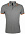 Рубашка поло мужская PASADENA MEN 200 с контрастной отделкой, серый меланж c оранжевым с логотипом в Балашихе заказать по выгодной цене в кибермаркете AvroraStore