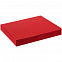 Коробка самосборная Flacky Slim, красная с логотипом в Балашихе заказать по выгодной цене в кибермаркете AvroraStore
