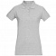 Рубашка поло женская Virma Premium Lady, серый меланж с логотипом в Балашихе заказать по выгодной цене в кибермаркете AvroraStore