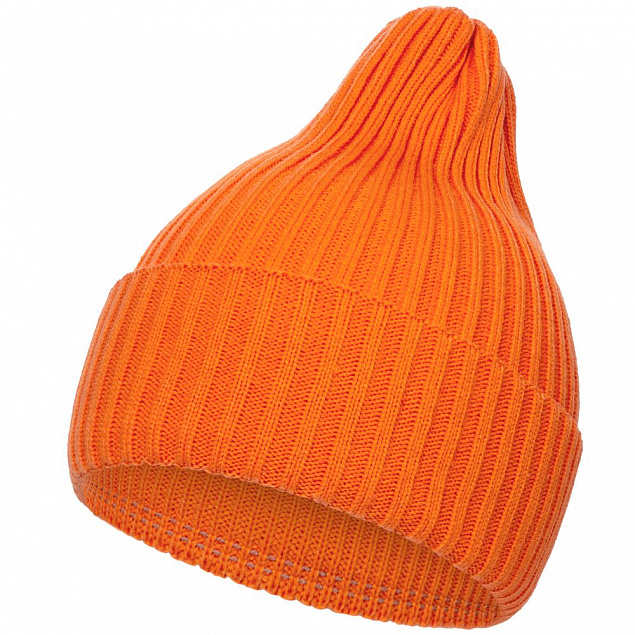 Шапка Yong, оранжевая с логотипом в Балашихе заказать по выгодной цене в кибермаркете AvroraStore