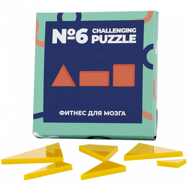 Головоломка Challenging Puzzle Acrylic, модель 6 с логотипом в Балашихе заказать по выгодной цене в кибермаркете AvroraStore