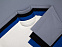 Футболка унисекс T1, синяя с логотипом в Балашихе заказать по выгодной цене в кибермаркете AvroraStore