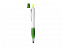 Ручка-стилус Nash с маркером, зеленый/серебристый с логотипом в Балашихе заказать по выгодной цене в кибермаркете AvroraStore