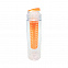 Спортивная бутылка "Fruits"с емкостью для фруктов, 0,7 л, оранжевая с логотипом в Балашихе заказать по выгодной цене в кибермаркете AvroraStore
