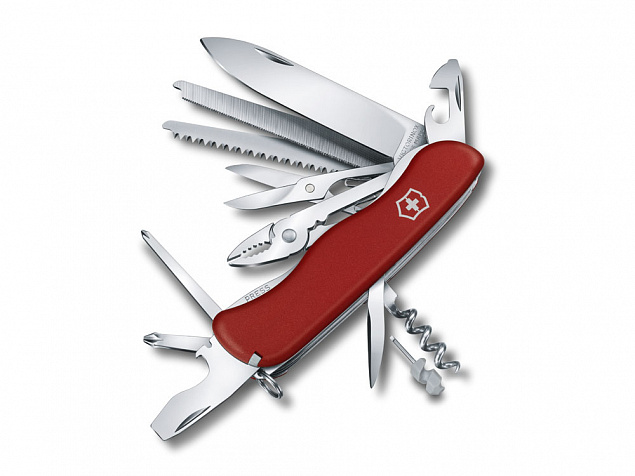 Нож перочинный «WorkChamp», 111 мм, 21 функция с логотипом в Балашихе заказать по выгодной цене в кибермаркете AvroraStore