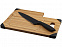 Разделочная доска с ножом «Bamboo» с логотипом в Балашихе заказать по выгодной цене в кибермаркете AvroraStore