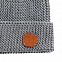 Шапка Brugge Even, серый меланж с логотипом в Балашихе заказать по выгодной цене в кибермаркете AvroraStore