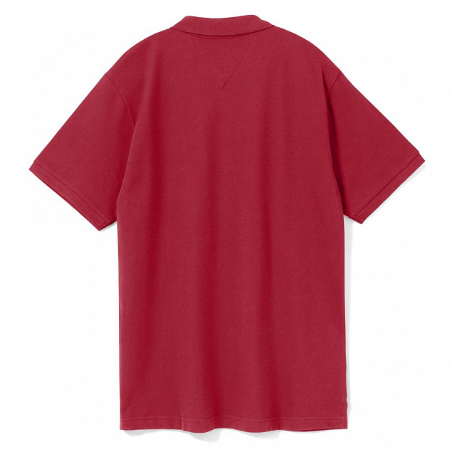 Рубашка поло мужская Neptune, вишнево-красная с логотипом в Балашихе заказать по выгодной цене в кибермаркете AvroraStore