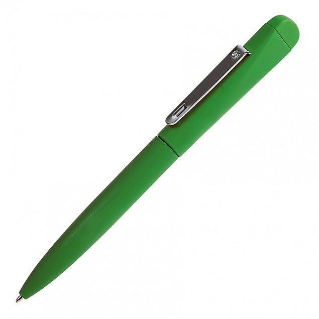 IQ, ручка с флешкой, 8 GB, металл, soft-touch с логотипом в Балашихе заказать по выгодной цене в кибермаркете AvroraStore