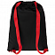 Рюкзак Nock, черный с красной стропой с логотипом в Балашихе заказать по выгодной цене в кибермаркете AvroraStore