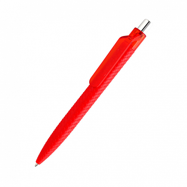 Ручка шариковая Shell - Красный PP с логотипом в Балашихе заказать по выгодной цене в кибермаркете AvroraStore