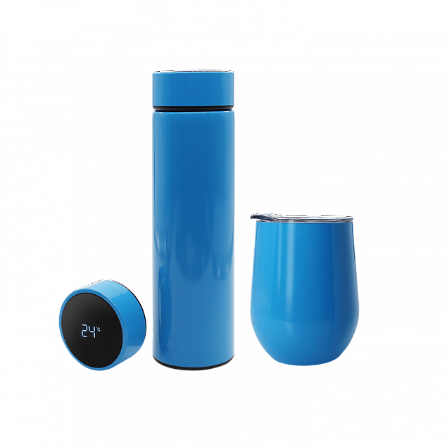 Набор Hot Box C W, голубой с логотипом в Балашихе заказать по выгодной цене в кибермаркете AvroraStore