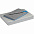 Набор Corner, серый с синим с логотипом в Балашихе заказать по выгодной цене в кибермаркете AvroraStore