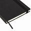 Ежедневник недатированный Marseille soft touch BtoBook, черный с логотипом в Балашихе заказать по выгодной цене в кибермаркете AvroraStore