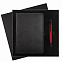 Подарочный набор Portobello/River Side черный (Ежедневник недат А5, Ручка) с логотипом в Балашихе заказать по выгодной цене в кибермаркете AvroraStore