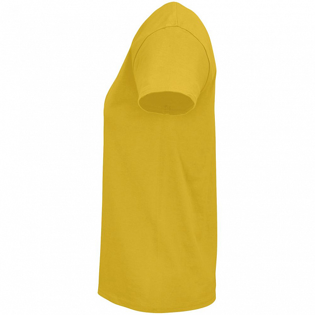 Футболка женская Crusader Women, желтая с логотипом в Балашихе заказать по выгодной цене в кибермаркете AvroraStore
