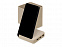 Настольный органайзер Cubic из пшеничного волокна с функцией беспроводной зарядки и выходами USB с логотипом в Балашихе заказать по выгодной цене в кибермаркете AvroraStore