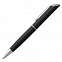 Ручка шариковая Glide, черная с логотипом в Балашихе заказать по выгодной цене в кибермаркете AvroraStore