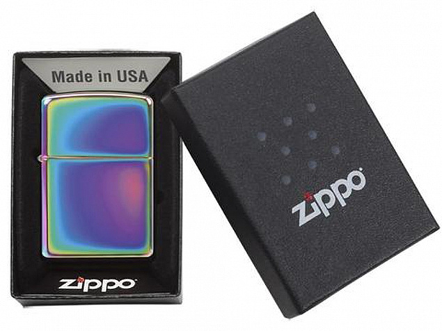 Зажигалка ZIPPO Classic с покрытием Spectrum™ с логотипом в Балашихе заказать по выгодной цене в кибермаркете AvroraStore