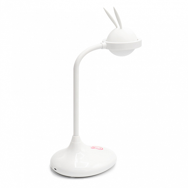 Настольный светильник светодиодный Krolly, белый с логотипом в Балашихе заказать по выгодной цене в кибермаркете AvroraStore