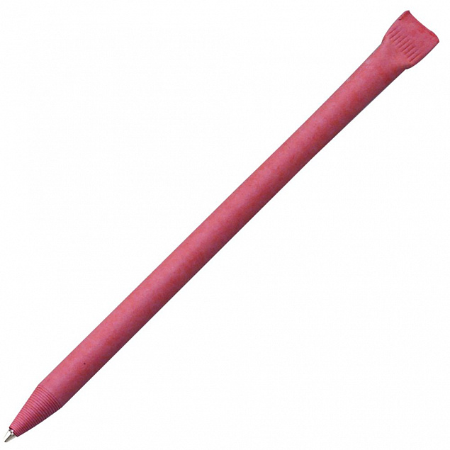 Ручка шариковая Carton Color, красная с логотипом в Балашихе заказать по выгодной цене в кибермаркете AvroraStore