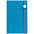 Ежедневник Nova Round, недатированный, голубой с логотипом в Балашихе заказать по выгодной цене в кибермаркете AvroraStore