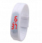 Часы наручные электронные A-WATCH в пластиковой коробке, цвет белый с логотипом в Балашихе заказать по выгодной цене в кибермаркете AvroraStore