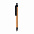 Эко-ручка Write, голубой с логотипом в Балашихе заказать по выгодной цене в кибермаркете AvroraStore