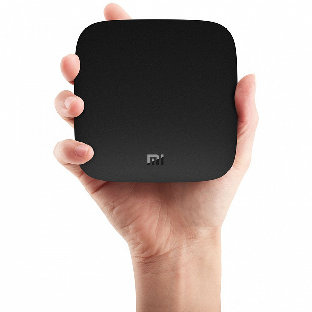 ТВ-приставка Mi TV Box S, черная с логотипом в Балашихе заказать по выгодной цене в кибермаркете AvroraStore
