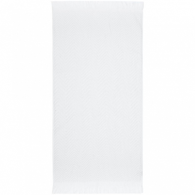 Полотенце Morena, среднее, белое с логотипом в Балашихе заказать по выгодной цене в кибермаркете AvroraStore