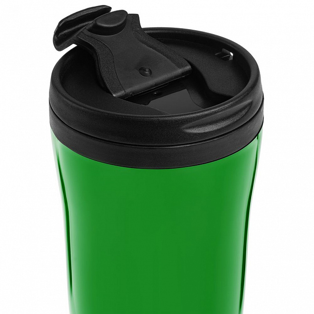 Термостакан Sagga, зеленый с логотипом в Балашихе заказать по выгодной цене в кибермаркете AvroraStore