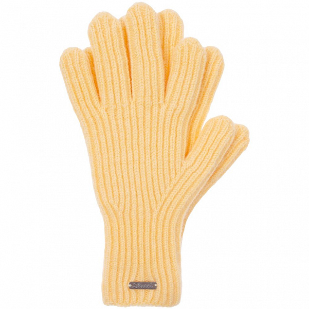 Перчатки Bernard, желтые с логотипом в Балашихе заказать по выгодной цене в кибермаркете AvroraStore