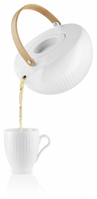 Чайник заварочный Legio Nova, белый с логотипом в Балашихе заказать по выгодной цене в кибермаркете AvroraStore