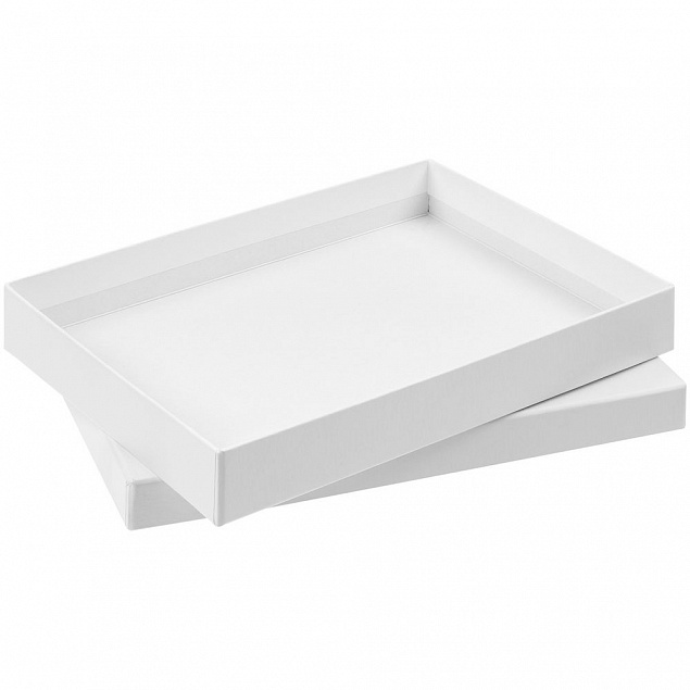 Коробка под ежедневник, белая с логотипом в Балашихе заказать по выгодной цене в кибермаркете AvroraStore