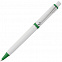 Ручка шариковая Raja, зеленая с логотипом в Балашихе заказать по выгодной цене в кибермаркете AvroraStore