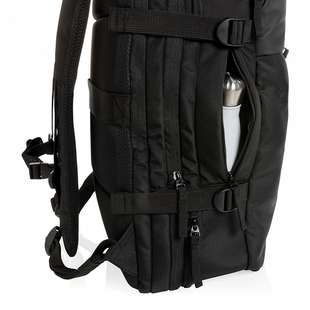 Рюкзак для путешествий Swiss Peak из rPET AWARE™ с регулируемым объемом, 15.6" с логотипом в Балашихе заказать по выгодной цене в кибермаркете AvroraStore