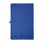 Бизнес-блокнот А5 FLIPPY, синий, твердая обложка, в линейку с логотипом в Балашихе заказать по выгодной цене в кибермаркете AvroraStore