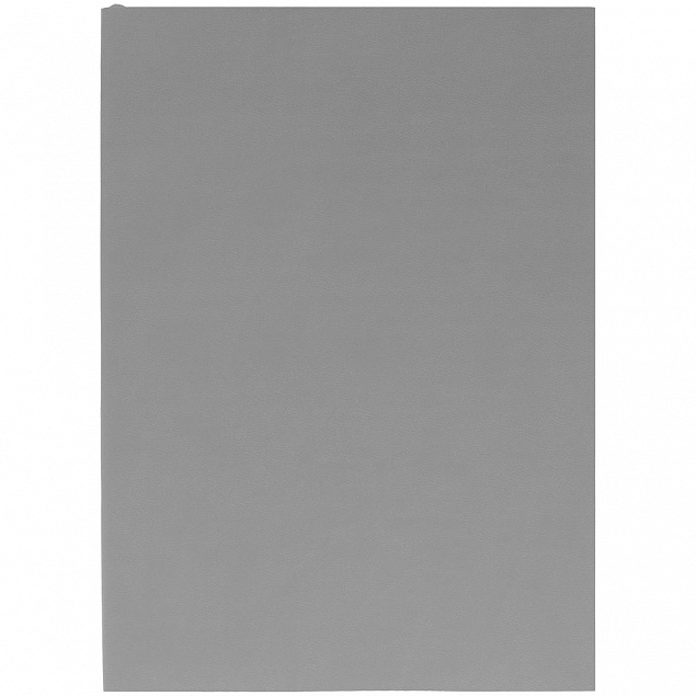 Ежедневник Flat, недатированный, серый с логотипом в Балашихе заказать по выгодной цене в кибермаркете AvroraStore
