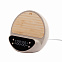 Настольные часы "Smiley" с беспроводным (10W) зарядным устройством и будильником, пшеница/бамбук/пластик с логотипом в Балашихе заказать по выгодной цене в кибермаркете AvroraStore